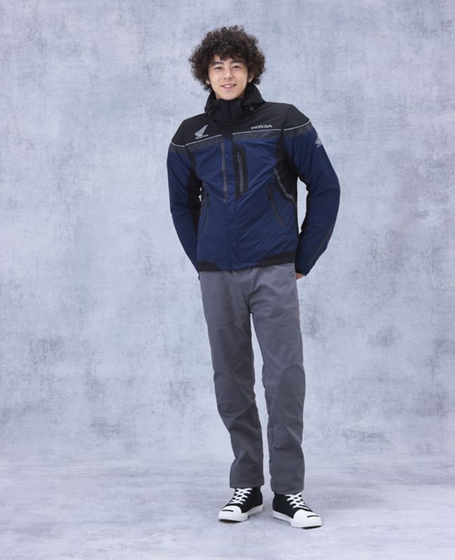 ベクターA/Wパーカ(WM ネイビー): ウェア・グッズ｜HondaGO BIKE GEAR