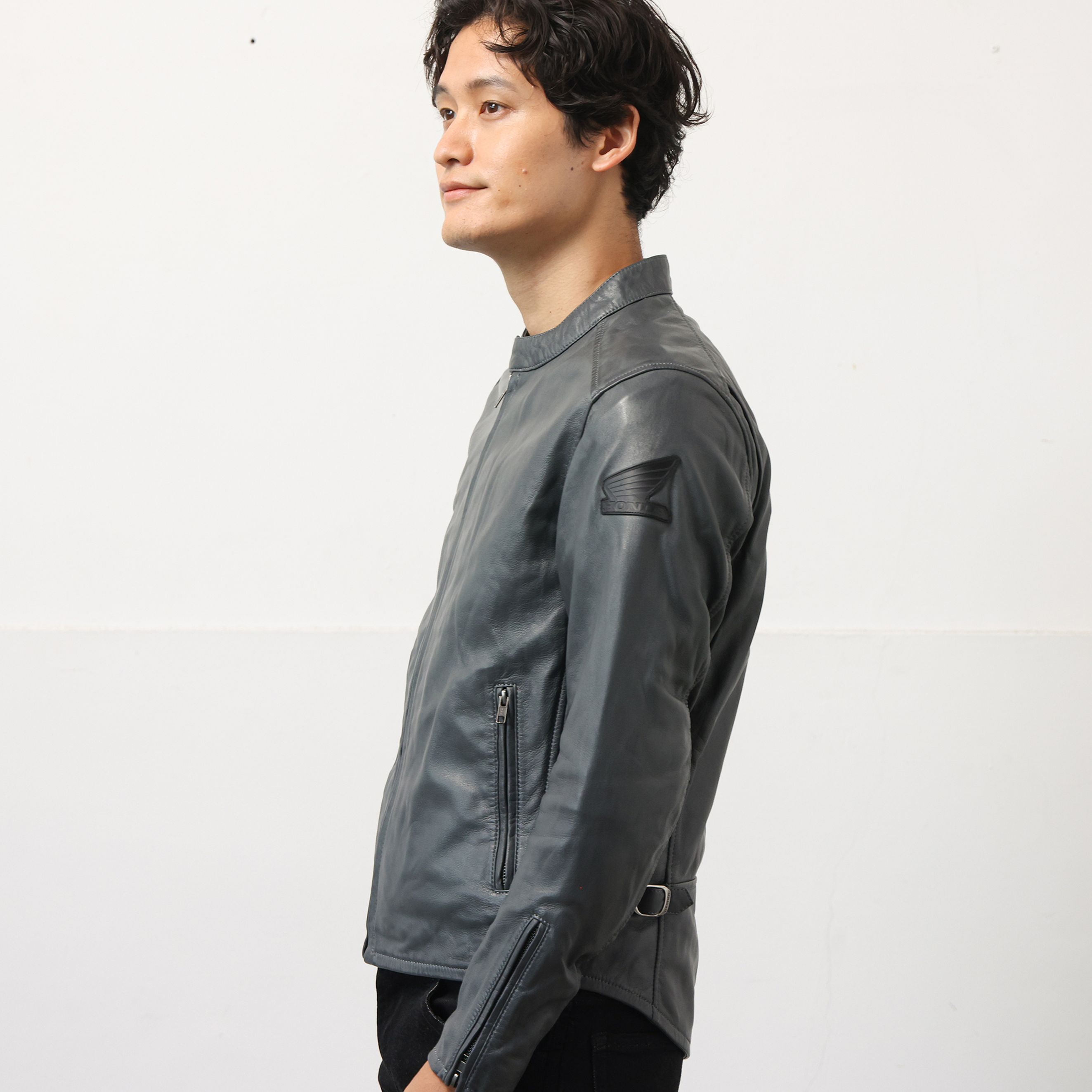 シープレザージャケット(M グレー): ウェア・グッズ｜HondaGO BIKE GEAR