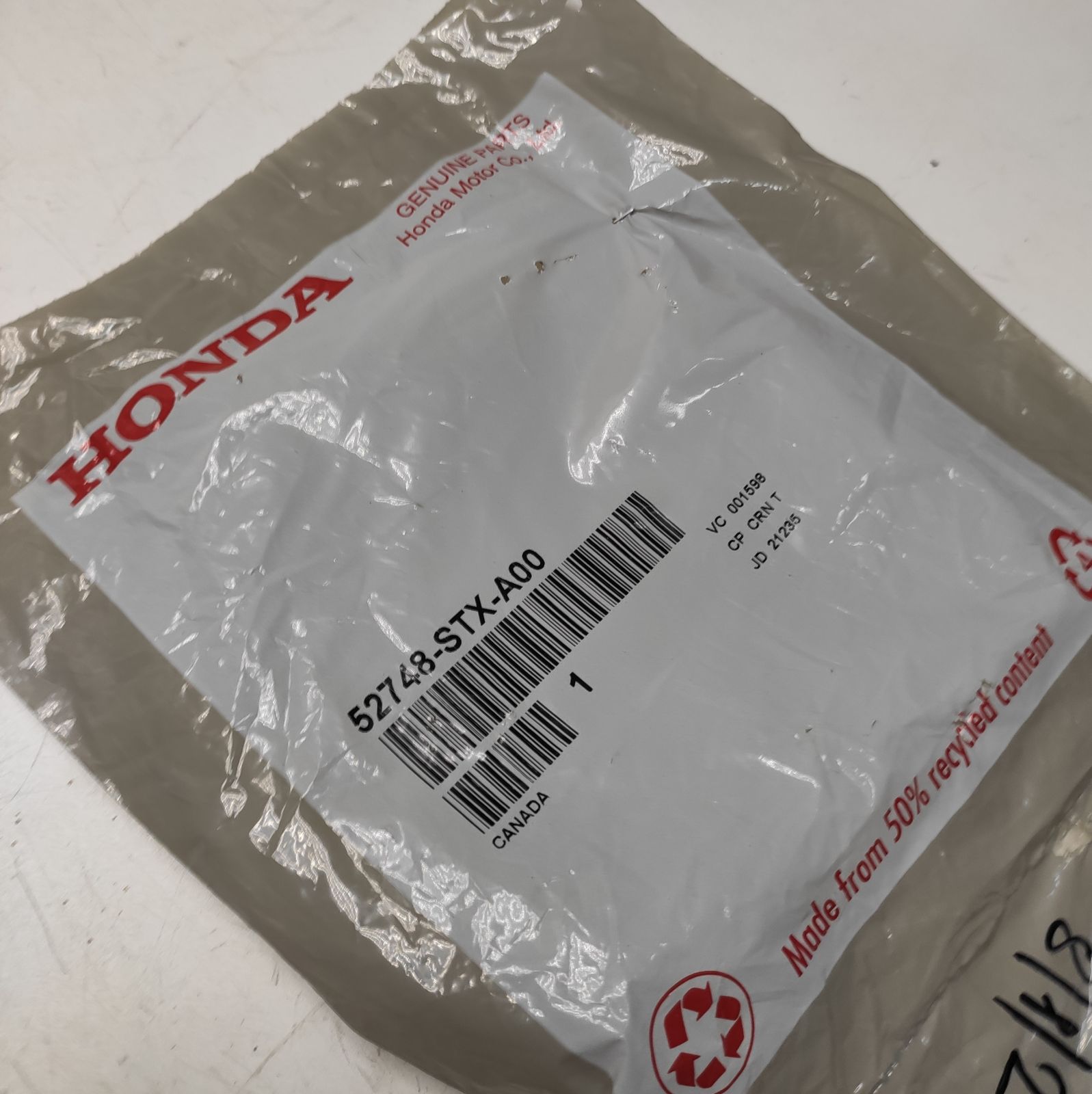 52748STXA00 - Проставка пружины, нижняя для Honda Pilot II, Acura