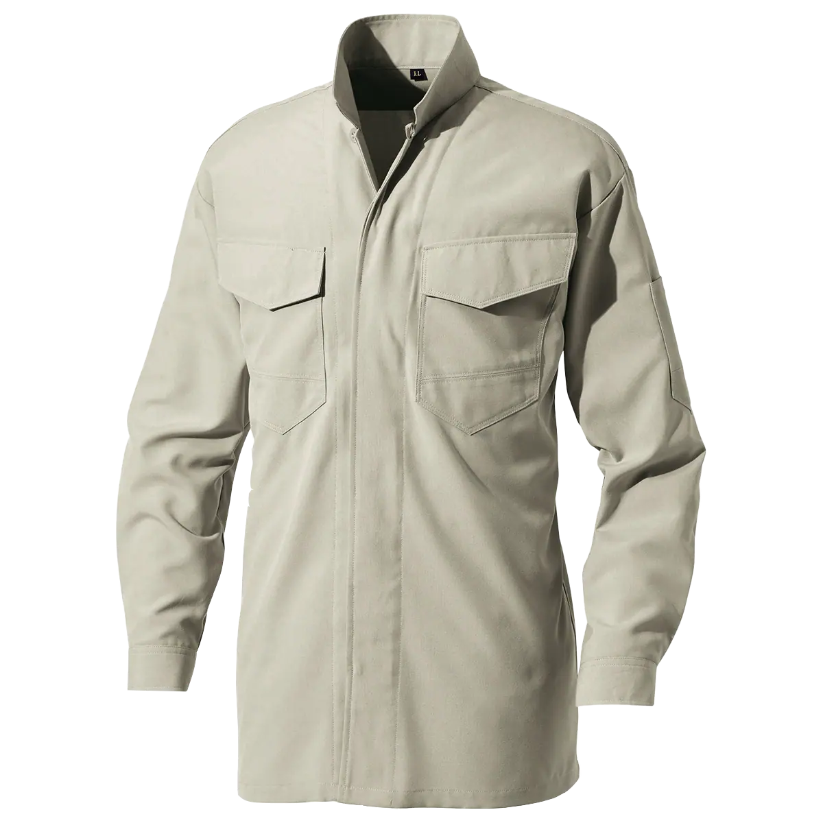 1361立衿シャツ(サマーサージ) 別注対応可能 - HOOH VILEA 作業着と