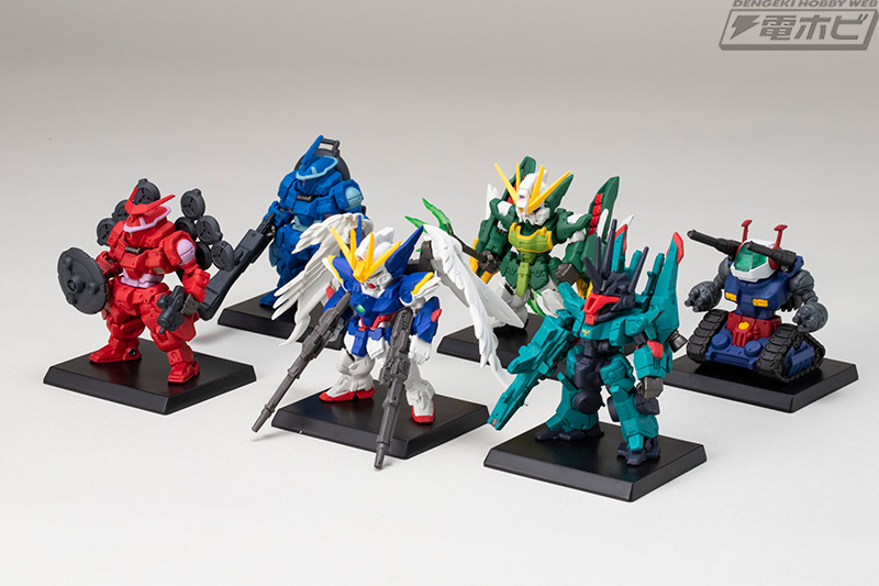 最新弾は『新機動戦記ガンダムW』の機体がズラリ！人気シリーズ「FW