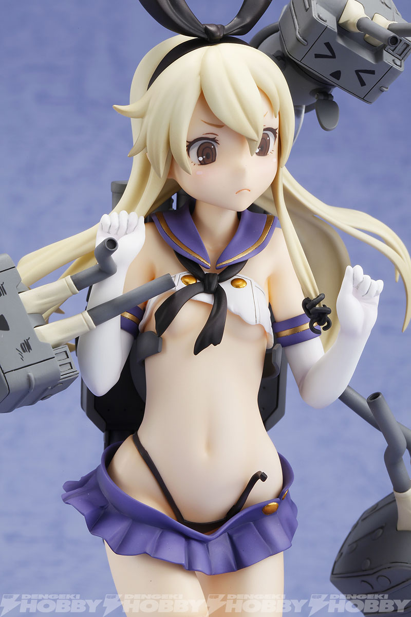 アクアマリンの『艦これ』フィギュア新作に「島風 大破Ver.」が登場