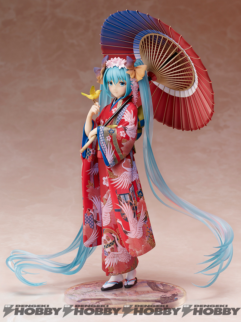 初音ミク～花色衣～」から、初音ミクがいよいよ予約受付開始！ 繊細な