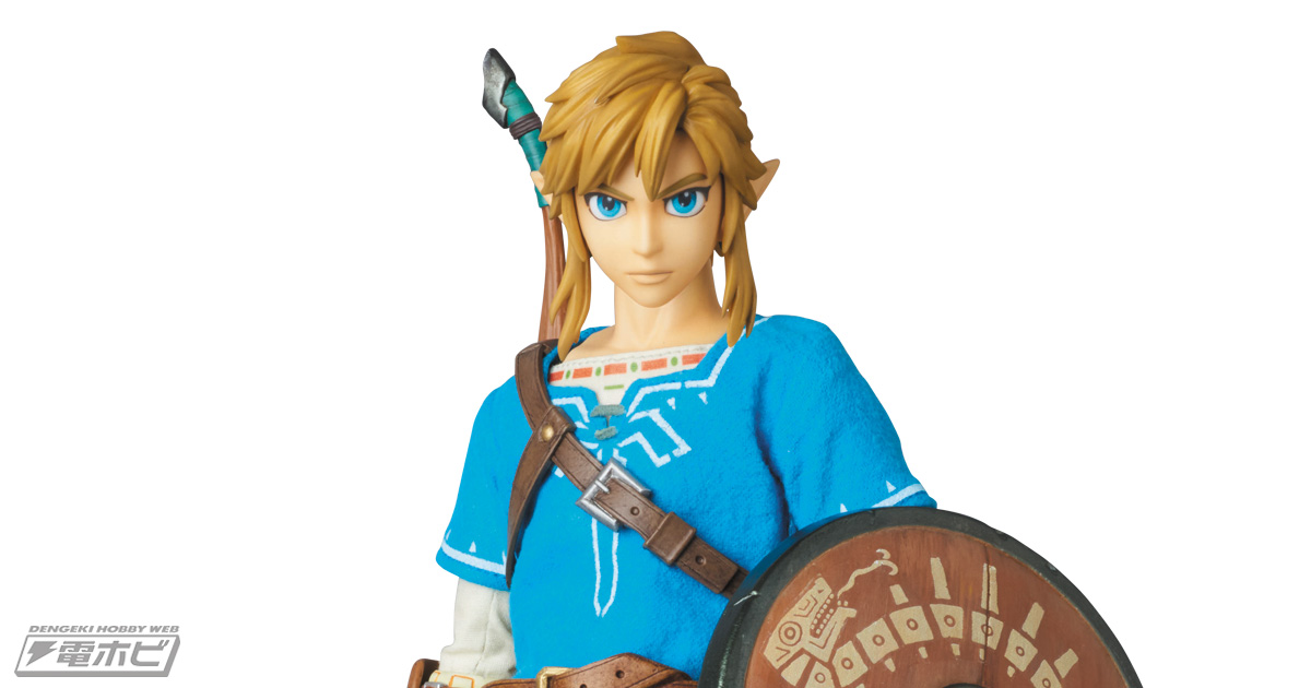 ゼルダの伝説 ブレス オブ ザ ワイルド』からリンクがアクション