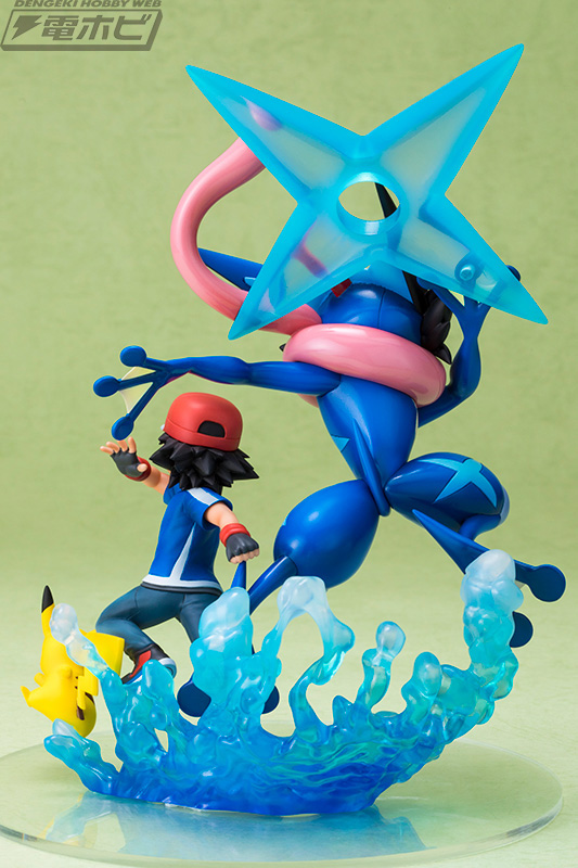 ポケットモンスター』サトシ＆ピカチュウ＆ゲッコウガがダイナミックな