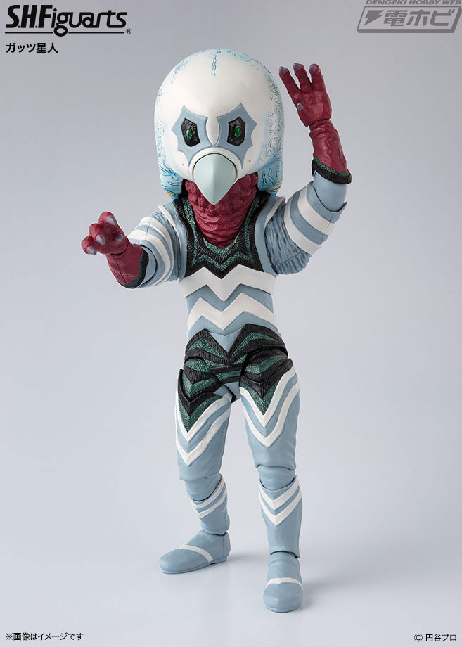 ウルトラセブン』でおなじみのガッツ星人がS.H.Figuartsに登場！特徴的