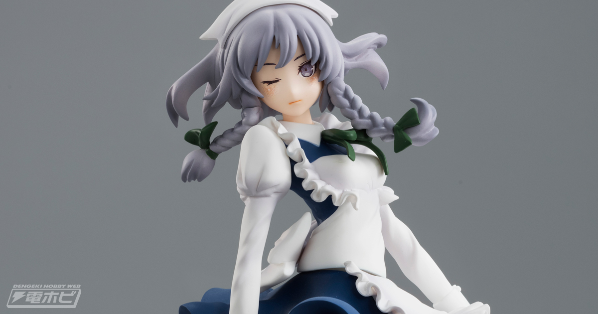 東方Project』十六夜咲夜、フリューのプレミアムフィギュアとして登場