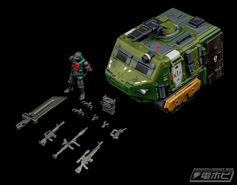 ACID RAIN」シリーズの新作は密林仕様の装甲車両と戦闘員！人型や前線