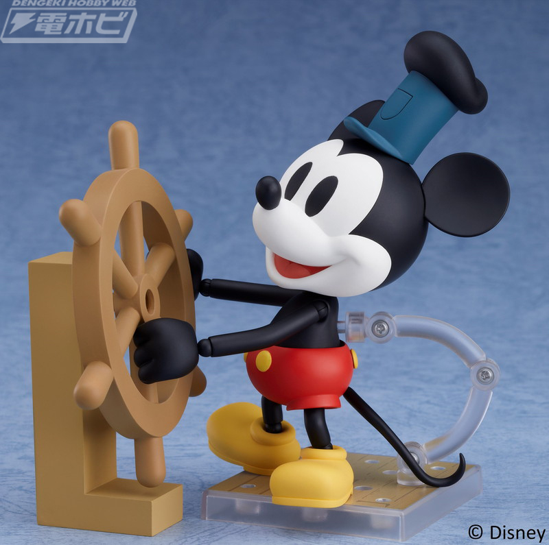 ディズニーのアニメ作品『蒸気船ウィリー』よりミッキーマウスが