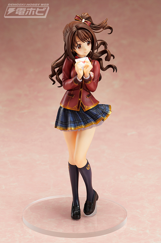 笑顔でラブレターを持つキュートすぎる姿を立体化！『アイドルマスター