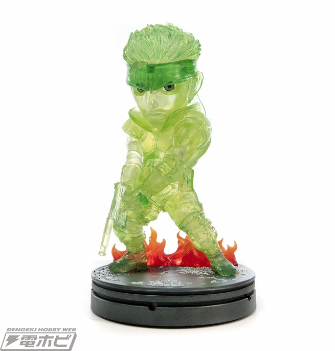 メタルギアソリッド』スネークが8インチのデフォルメフィギュアで登場