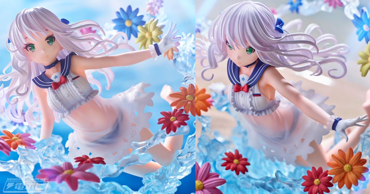 藤ちょこ氏の描く透明感あふれる美少女がフィギュア化！クリアパーツを