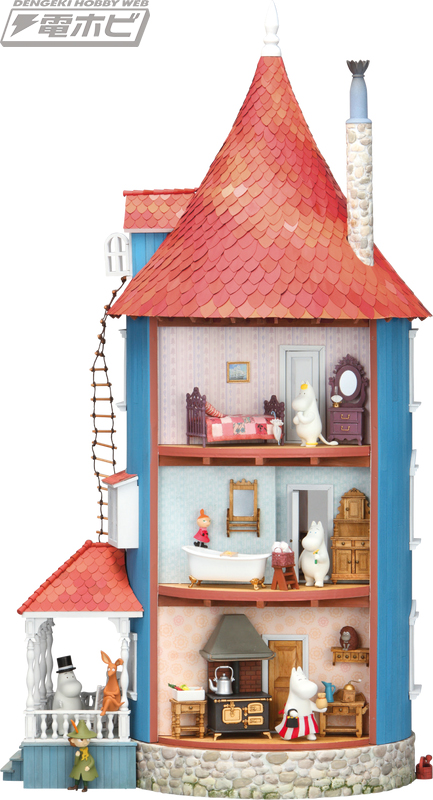デアゴスティーニによる『ムーミンハウスをつくる』が販売開始！トーベ