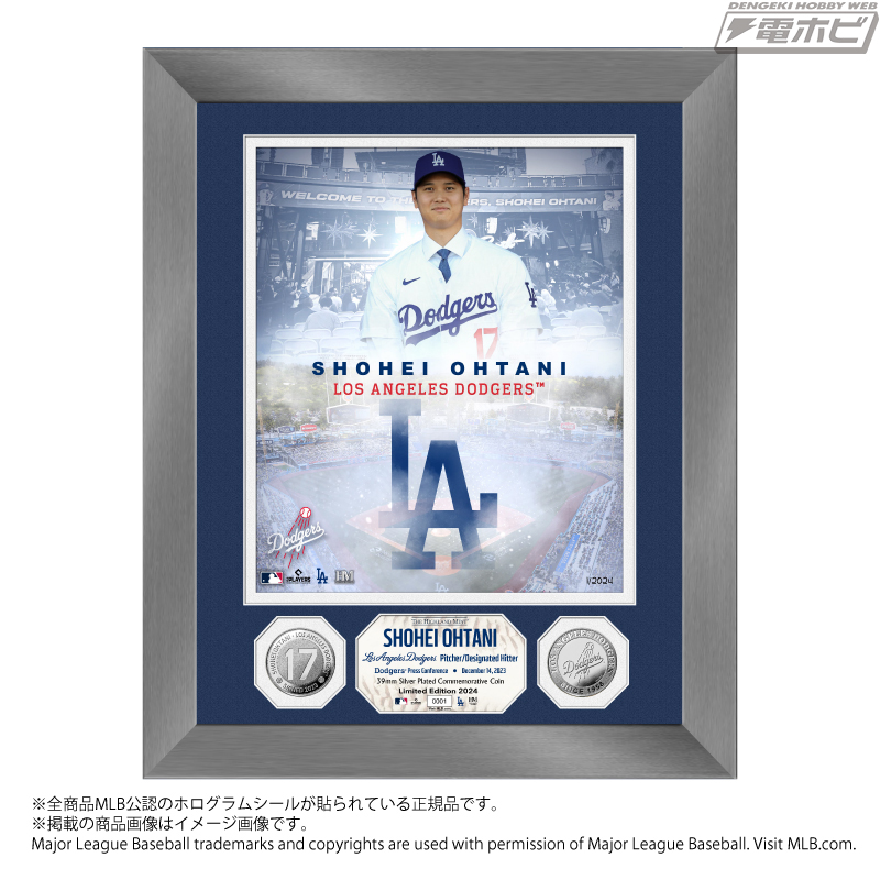 数量限定品】大谷 翔平 ドジャース 移籍記念 サイン入りセット 郵便局