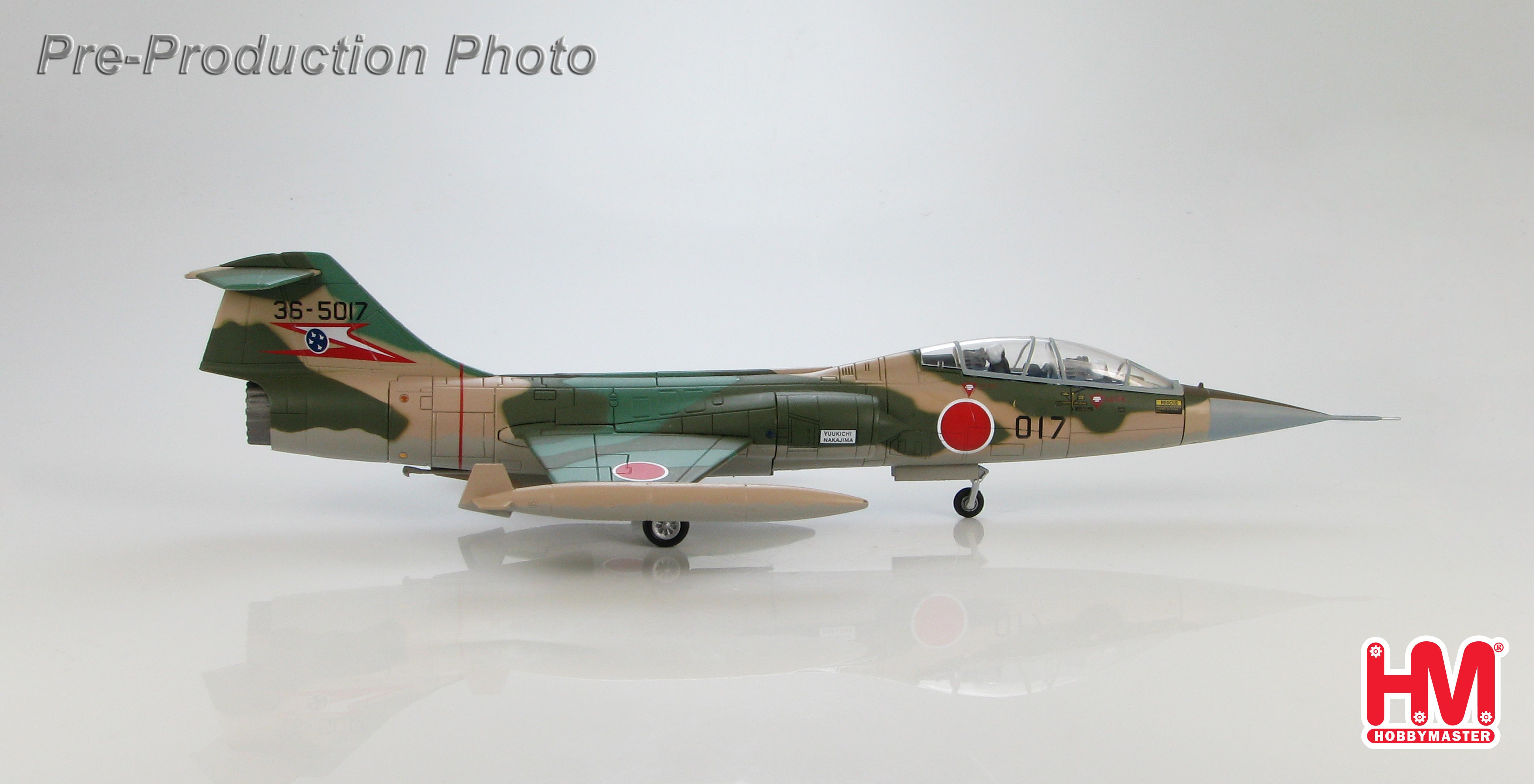 Lockheed F-104DJ Starfighter 36-5017, 207 Hikotai. ACM Meet 1983