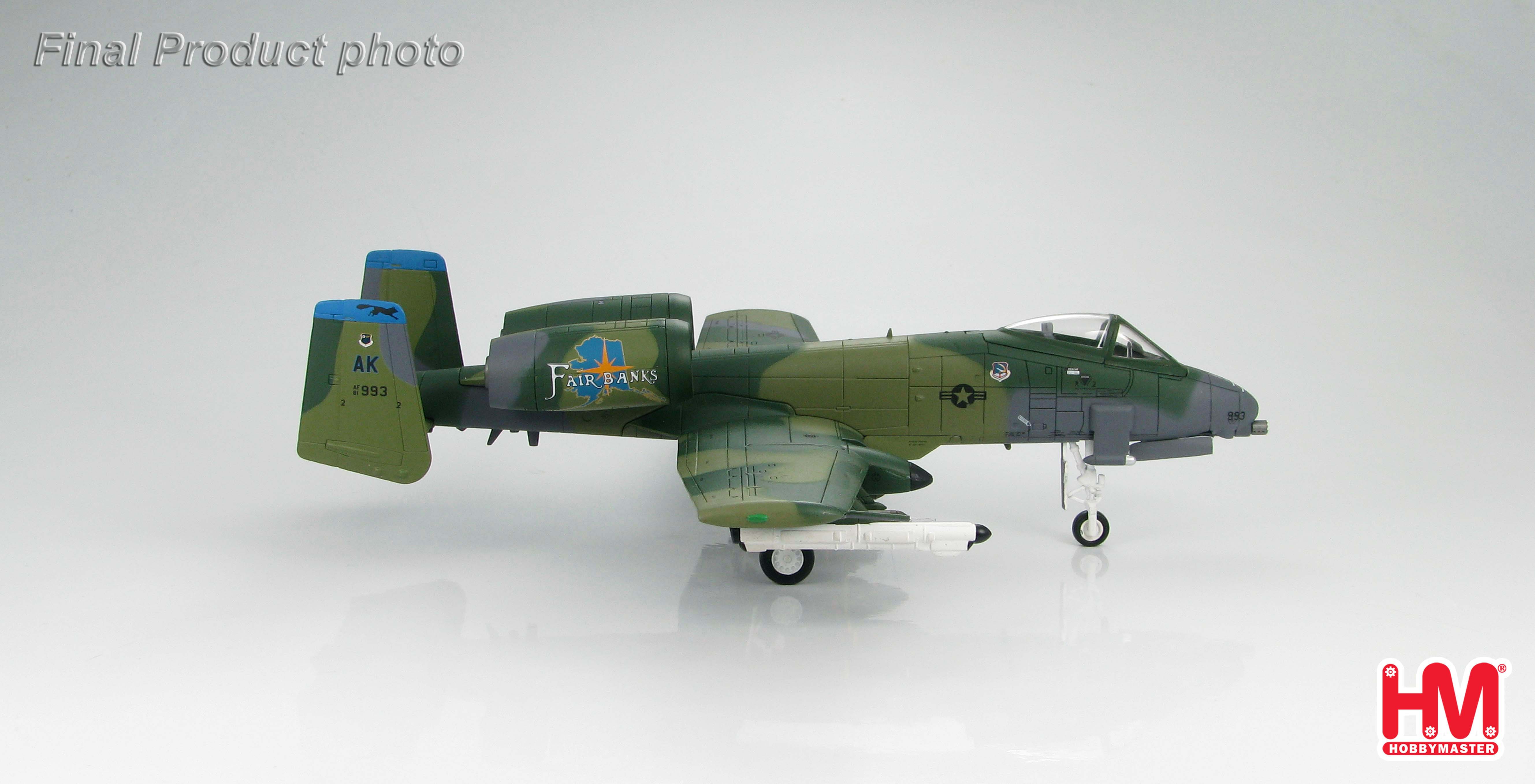 A-10A Thunderbolt II 343rd TFW, August 1986 Spirit of Fairbanks