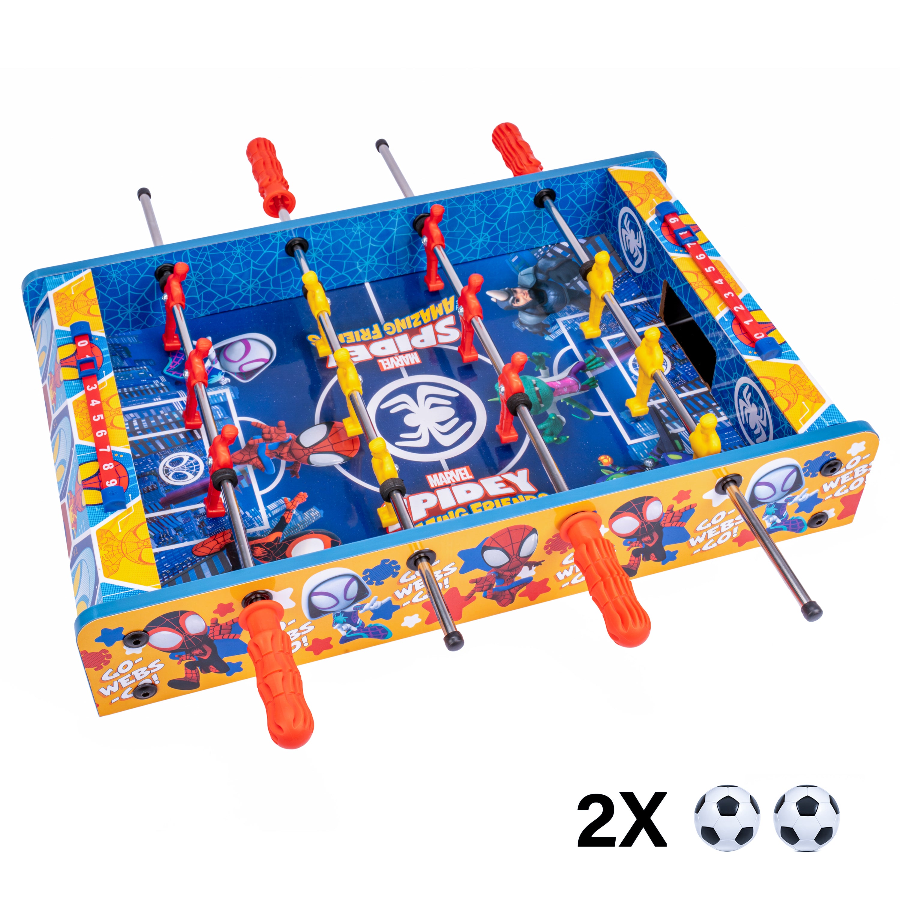 Spidey and His Amazing Friends Tabletop Foosball Game – HOBBYTRON
