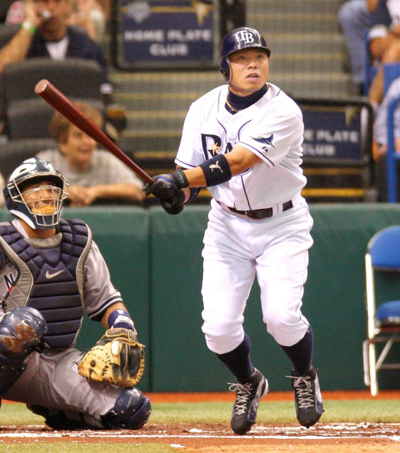 岩村氏が8・4レイズの本拠地試合に登場 球団初WS進出の立役者