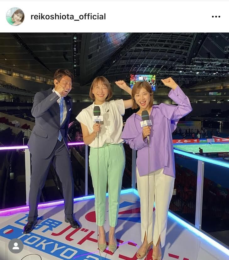 潮田玲子さん、小椋久美子さんとの「オグシオ」と松岡修造さんとの豪華