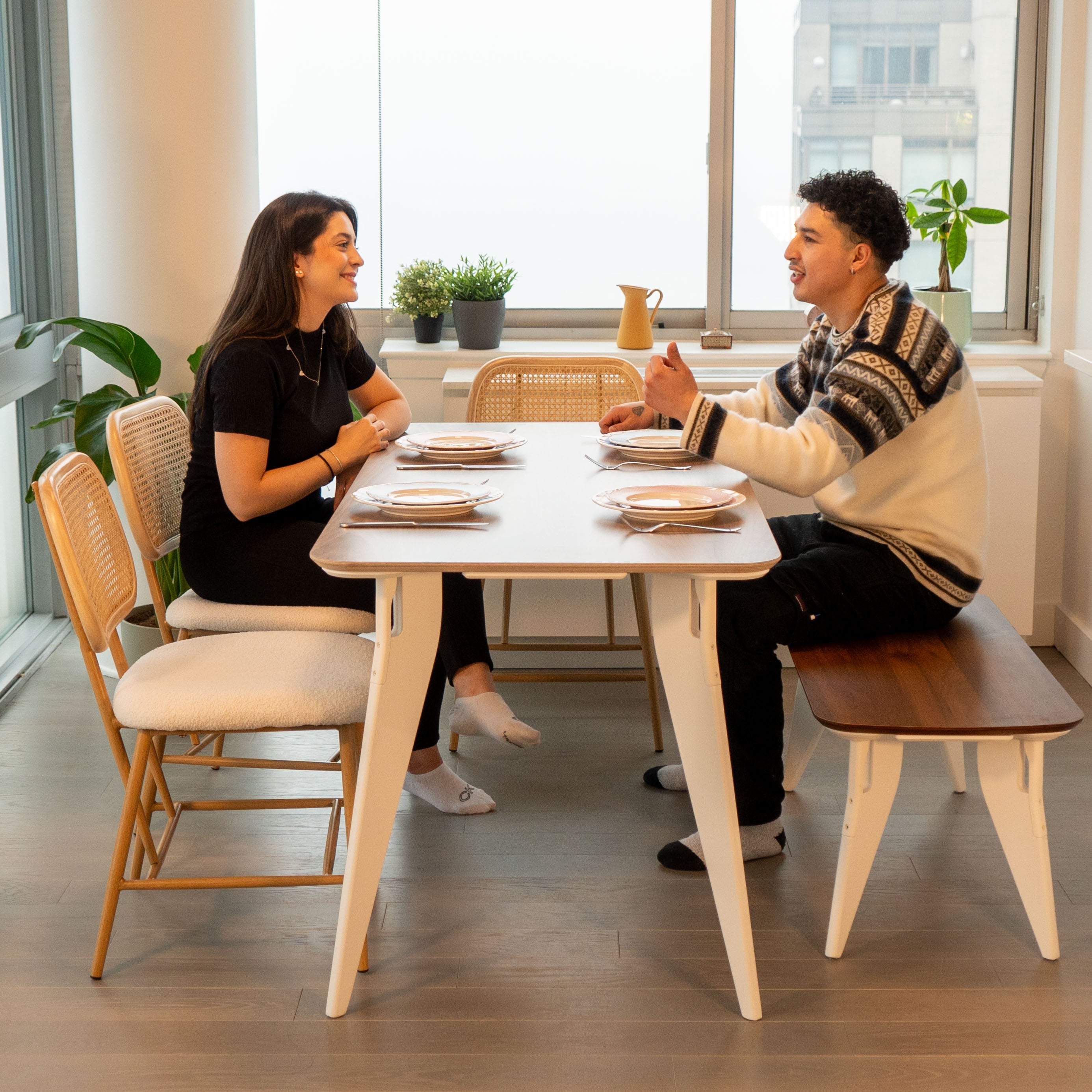 hxo design × neighborhood modular table NEIGHBORHOOD HXO W-MODULAR