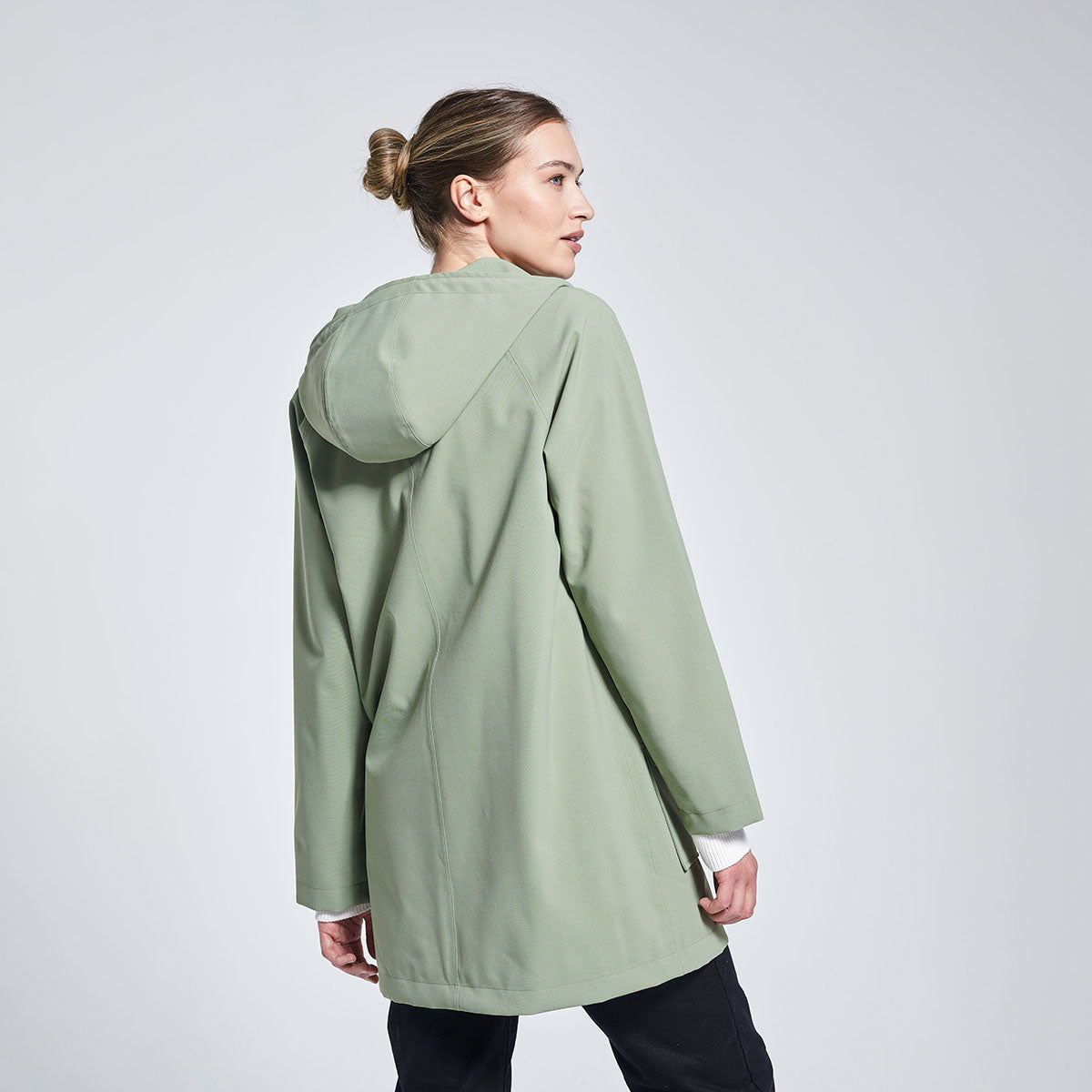 ダックテール/DUCKTAIL/レインウェア/レインコート/美シルエット/タグ