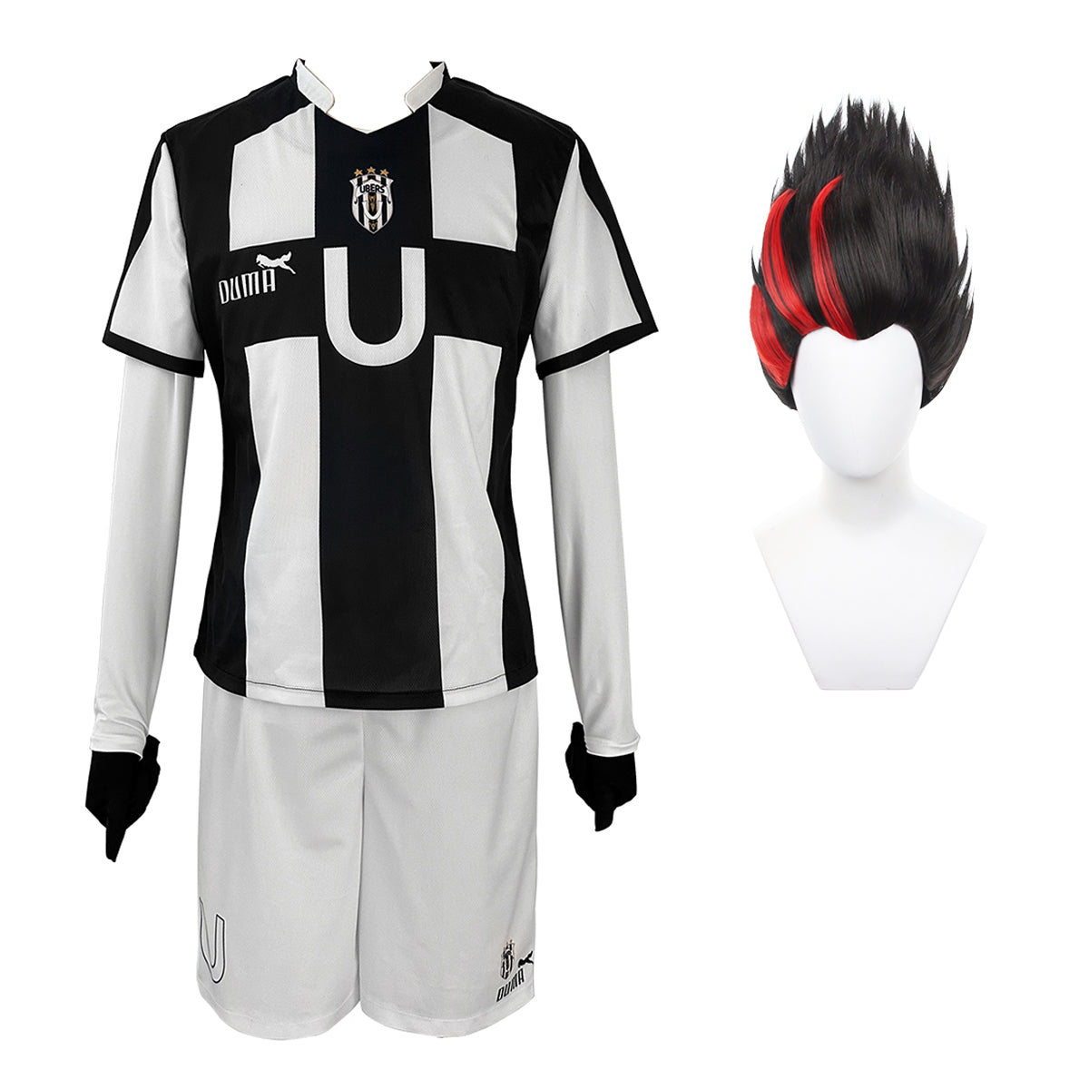 在庫品】HOLOUN ブルロク 13番馬狼照英ユニフォームコスプレ衣装 運動