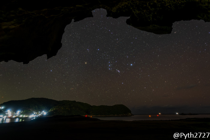 2021年 鬼ヶ城で見る冬の星空 │ 星を撮りに行く
