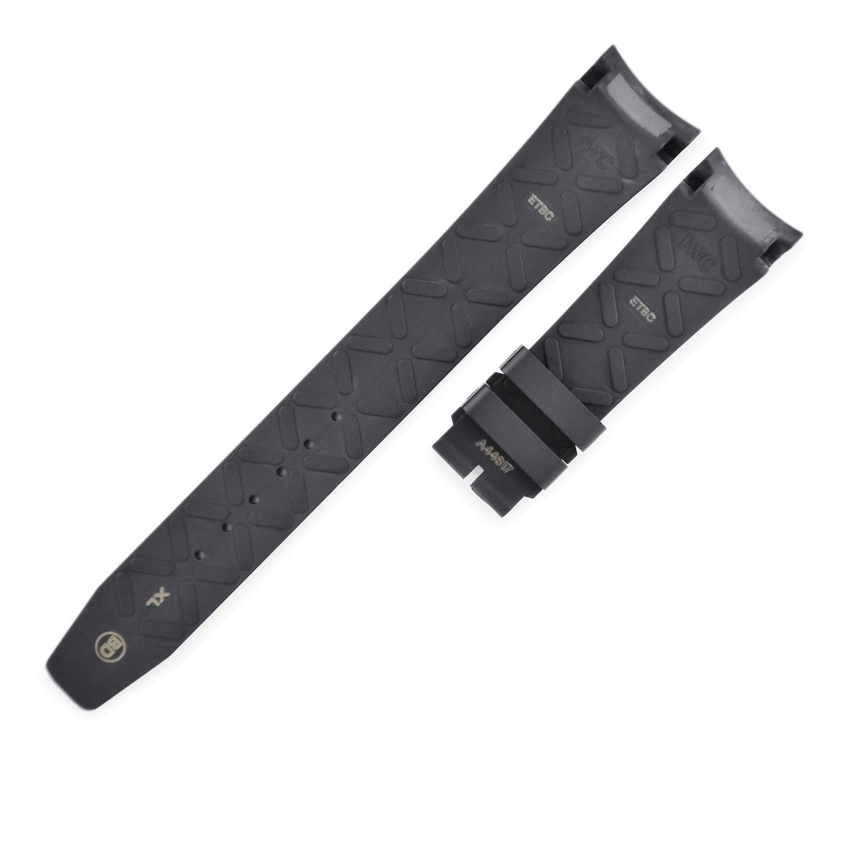 IWC IWC ポルトギーゼ ヨットクラブ用 ラバーバンド A44617 ブラック