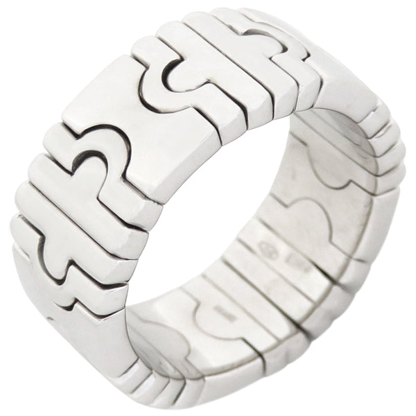 ブルガリ BVLGARI パレンテシ ホワイトゴールド K18WG リング 指輪