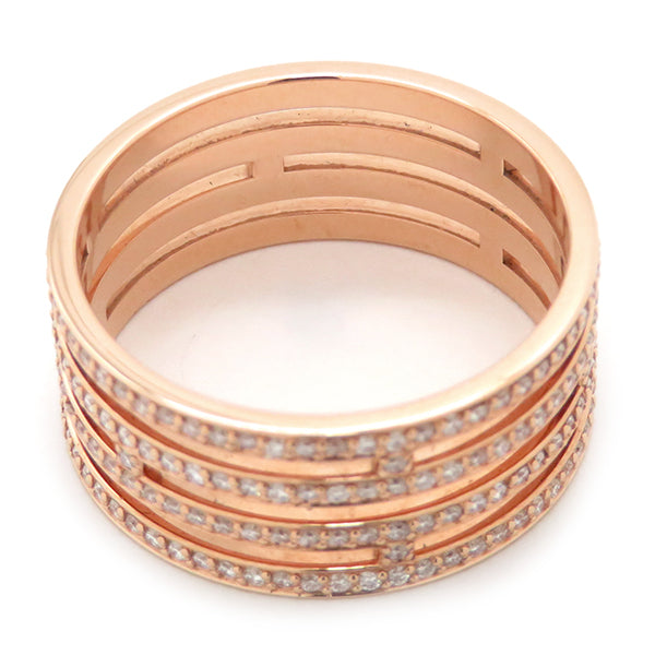 エルメス HERMES アリアンヌ GM パヴェダイヤ H119697B ローズゴールド