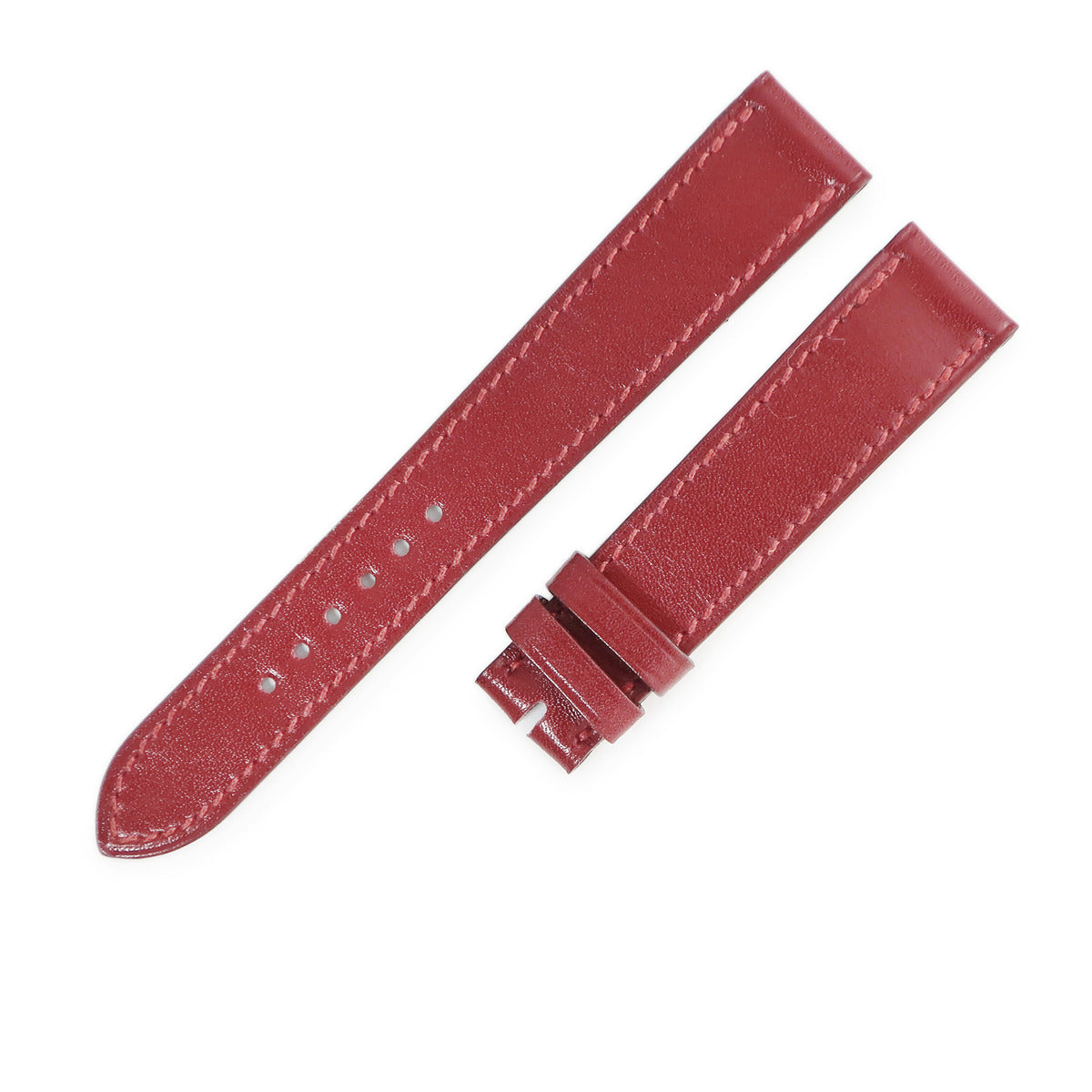 エルメス HERMES 純正 レッド レザー 腕時計パーツ 未使用 レザー