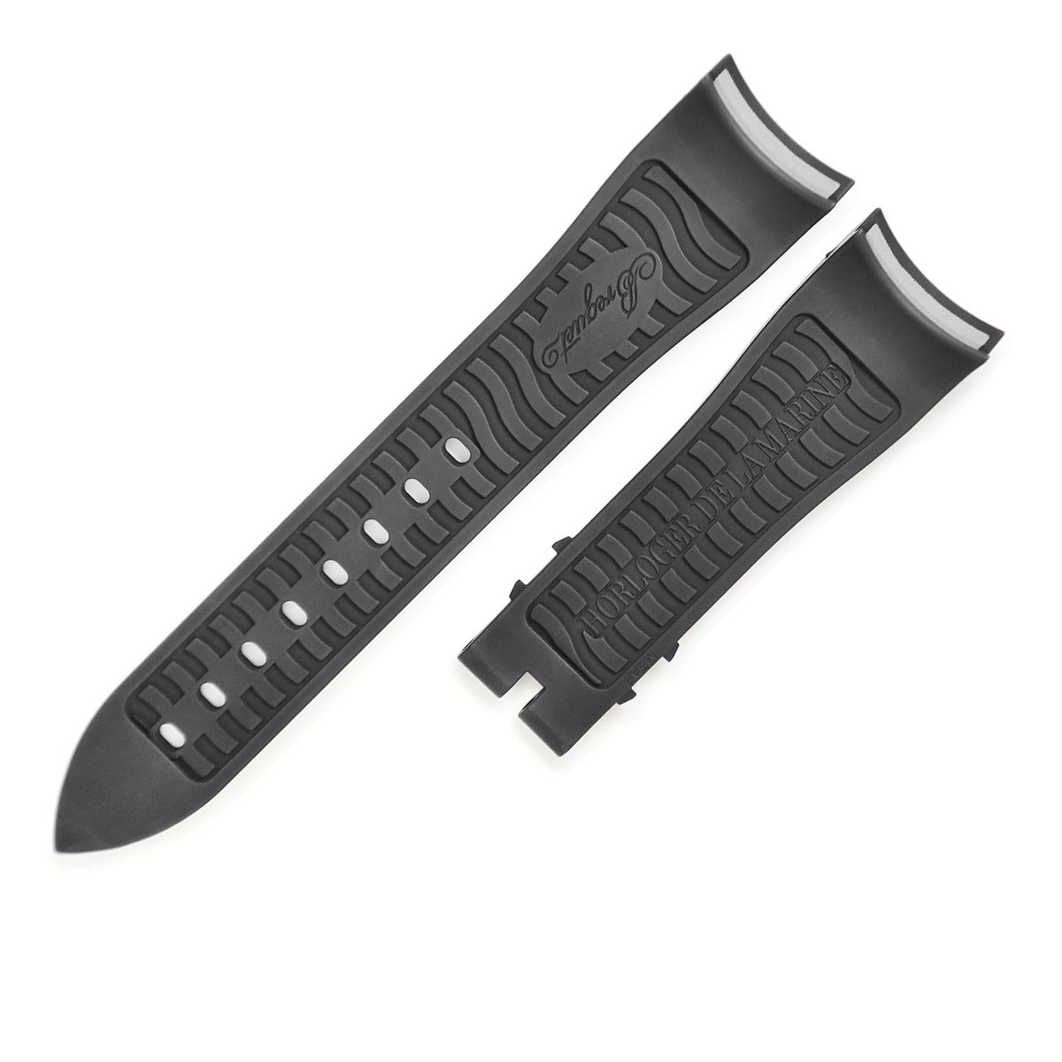 ブレゲ BREGUET 純正 マリーン用 ラバーバンド ブラック ラバー 腕時計