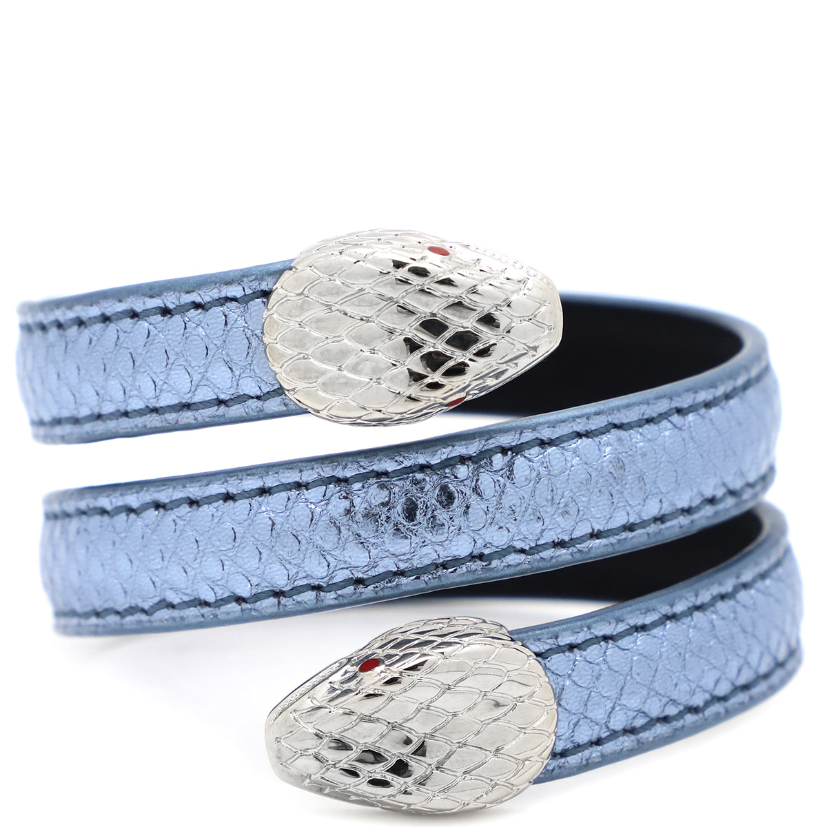 ブルガリ BVLGARI セルペンティ フォーエバー レザー ブレス