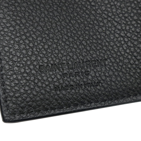 サンローラン SAINT LAURENT コンパクト ウォレット 678272 ブラック