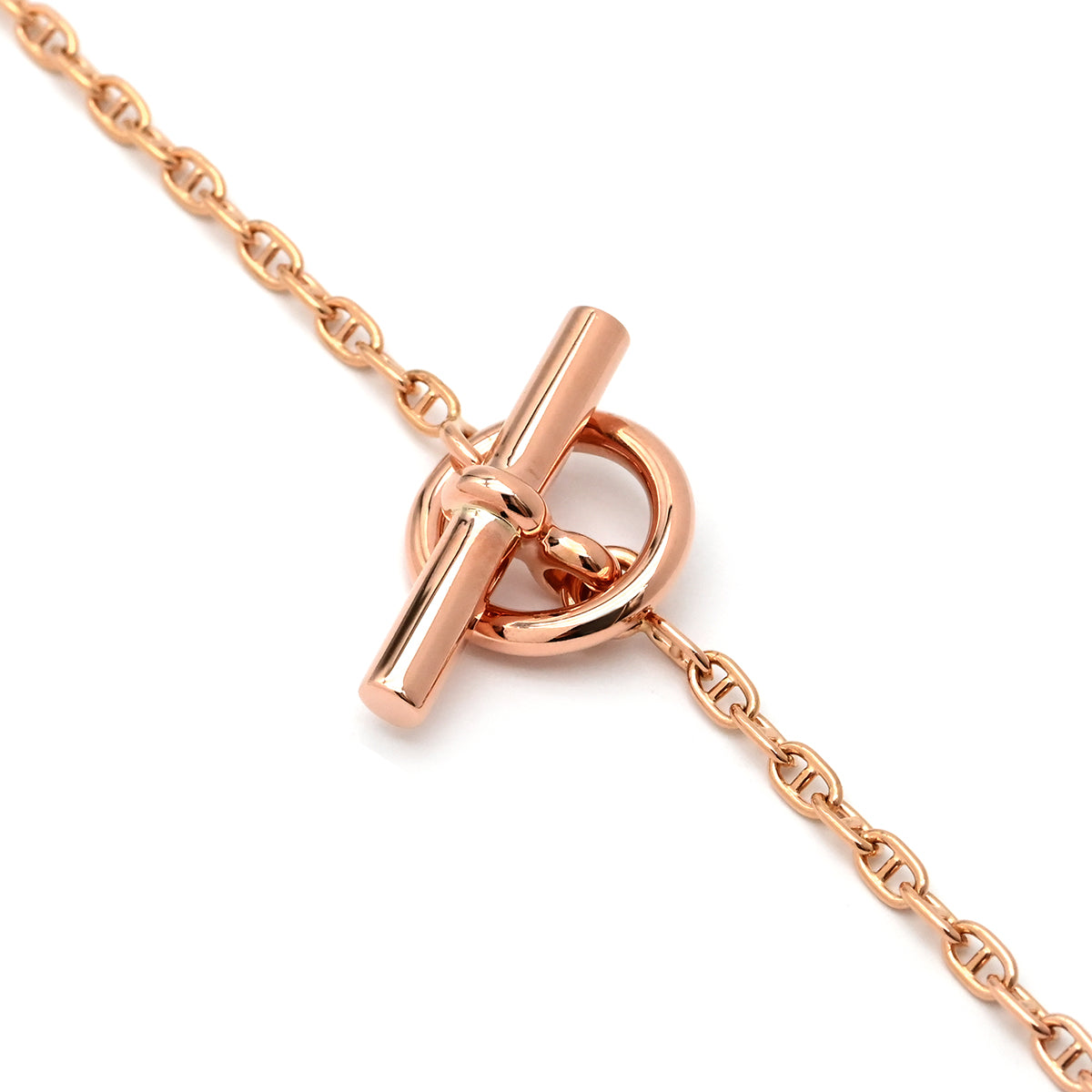 エルメス HERMES ファランドールPM ペンダント H221303B ローズ