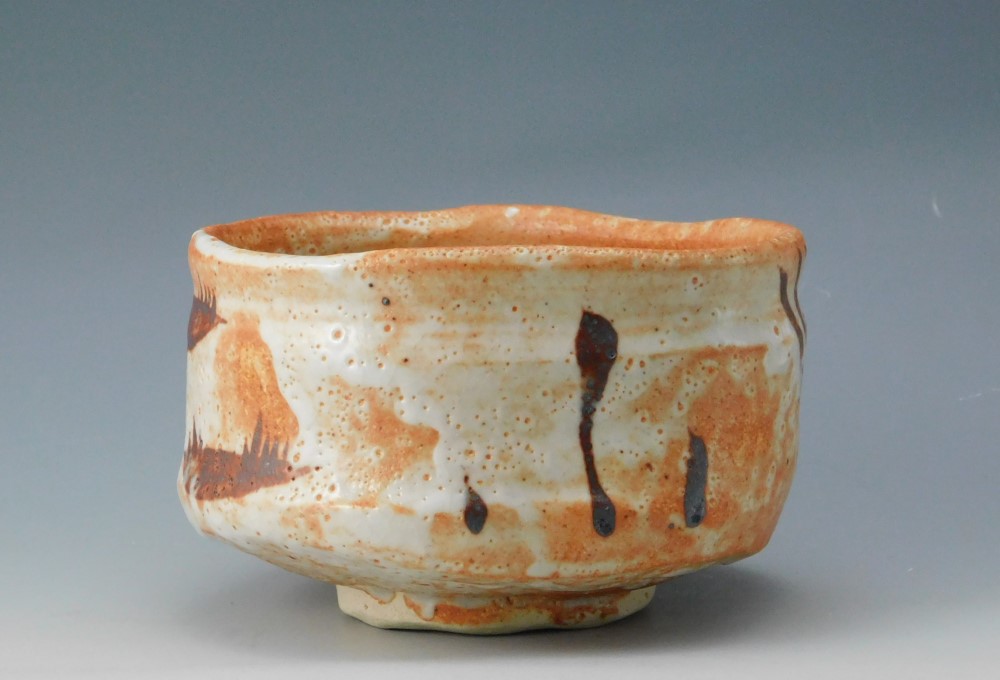 尋牛斎箱 加藤芳右衛門 絵志野茶碗 | いとう鳳凰堂古美術店