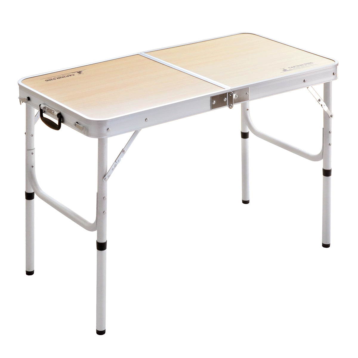 アウトドアテーブル 折りたたみ 90×45cm トランクテーブル キャプテン