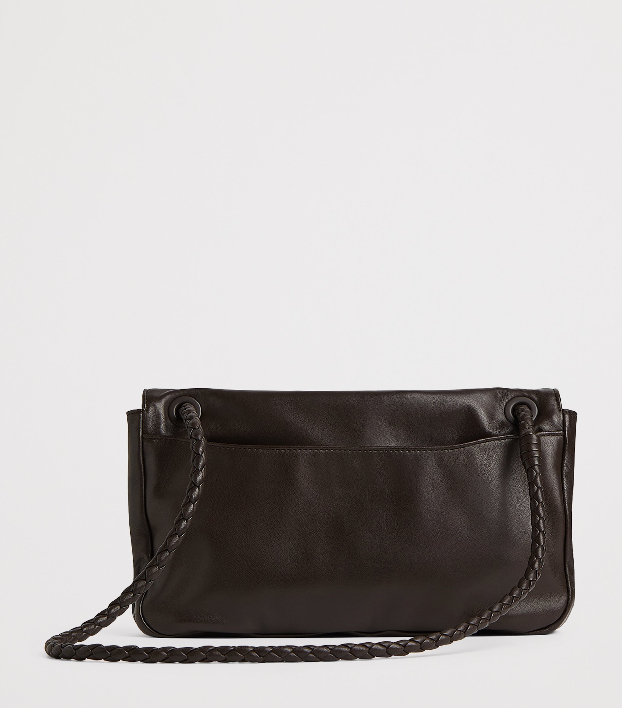 Bottega Veneta Grey Lambskin Madison Cross-Body Bag | Harrods US