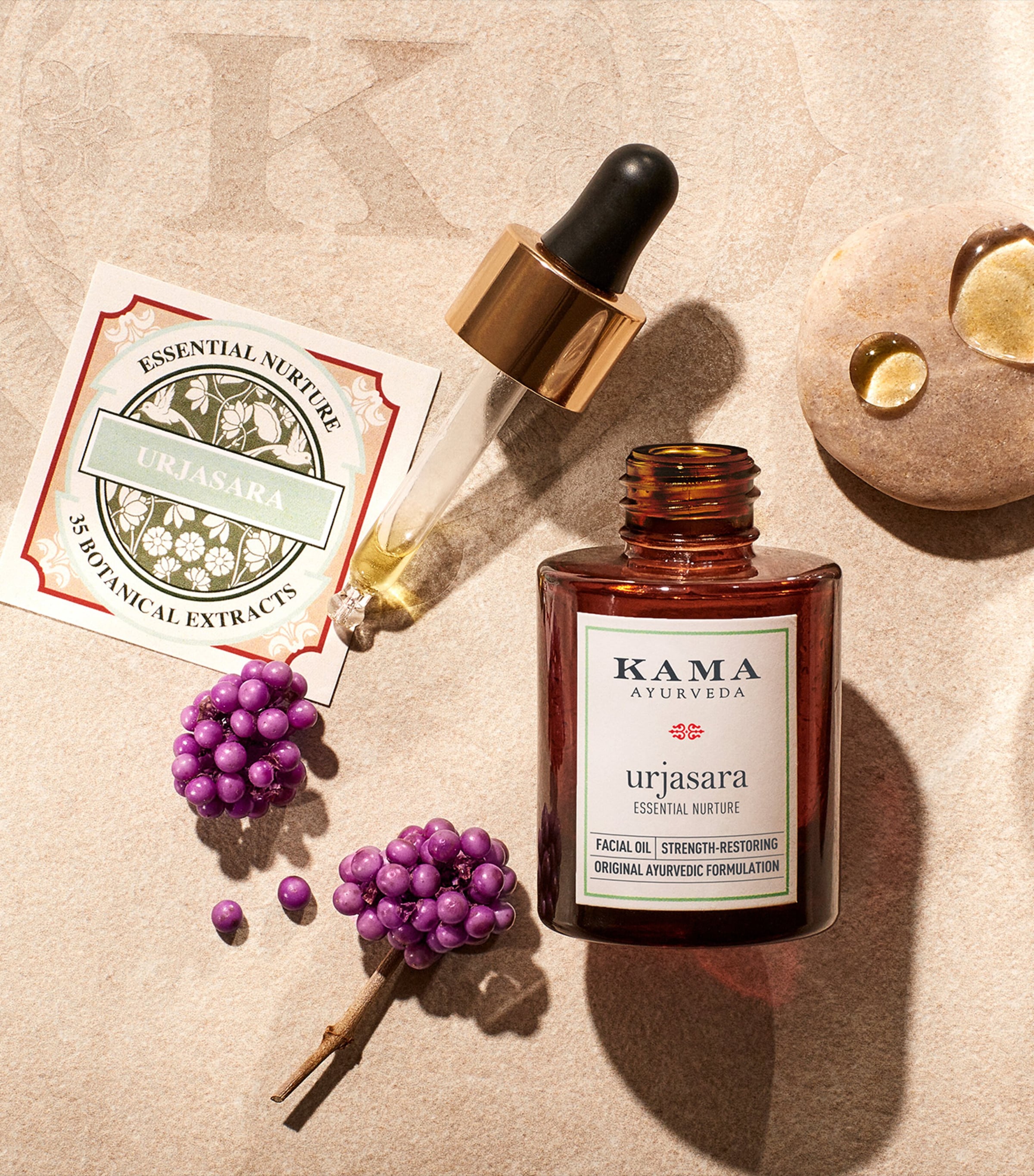 KAMA AYURVEDA Urjasara Facial Oil (30ml) | Harrods UK