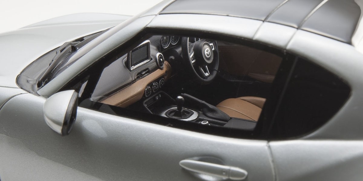 京商 1/18 マツダ ロードスター RF シルバー 限定 300個 | 鉄道模型