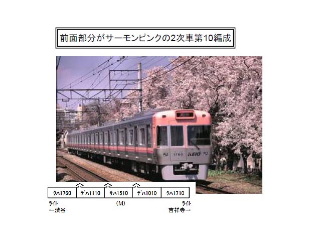 マイクロエース A0068 京王1000系 サーモンピンク 改良品 5両セット