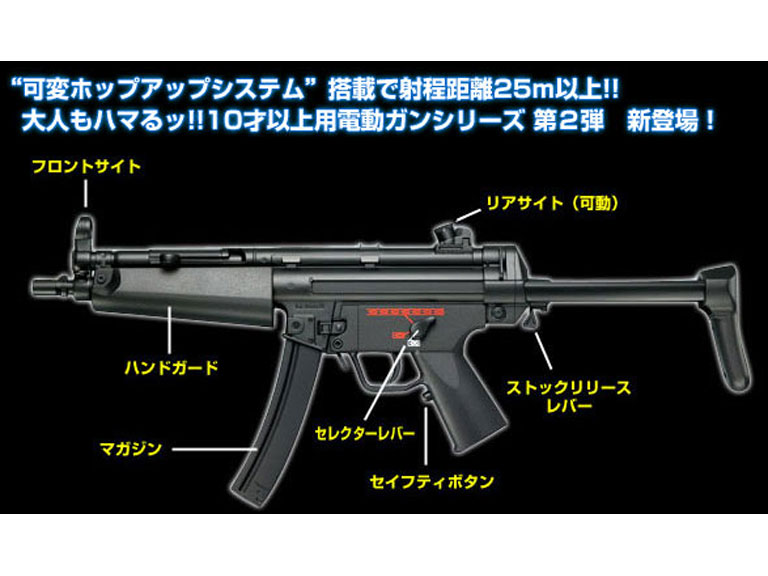 電動ガンボーイズ H&K MP5A5(対象年齢10歳以上) | 鉄道模型