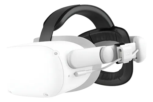 Kiwi Design Bateria Head Strap 6400mah Para Meta Quest 2 Branco