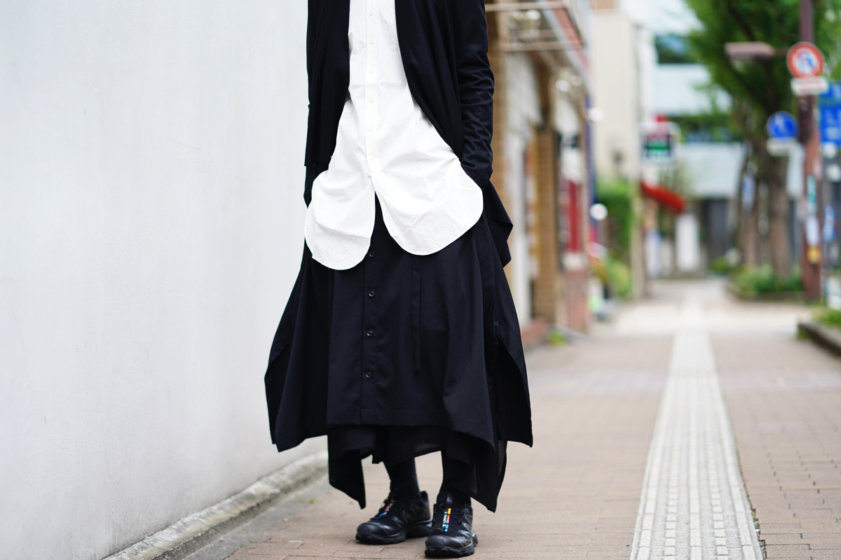 YOHJI YAMAMOTO BAT Skirt Pants | HUES 福岡セレクトショップ