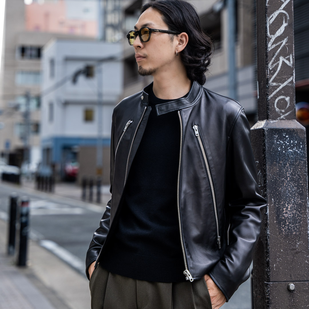 メゾンマルジェラの5ジップライダース | HUES 福岡セレクトショップ