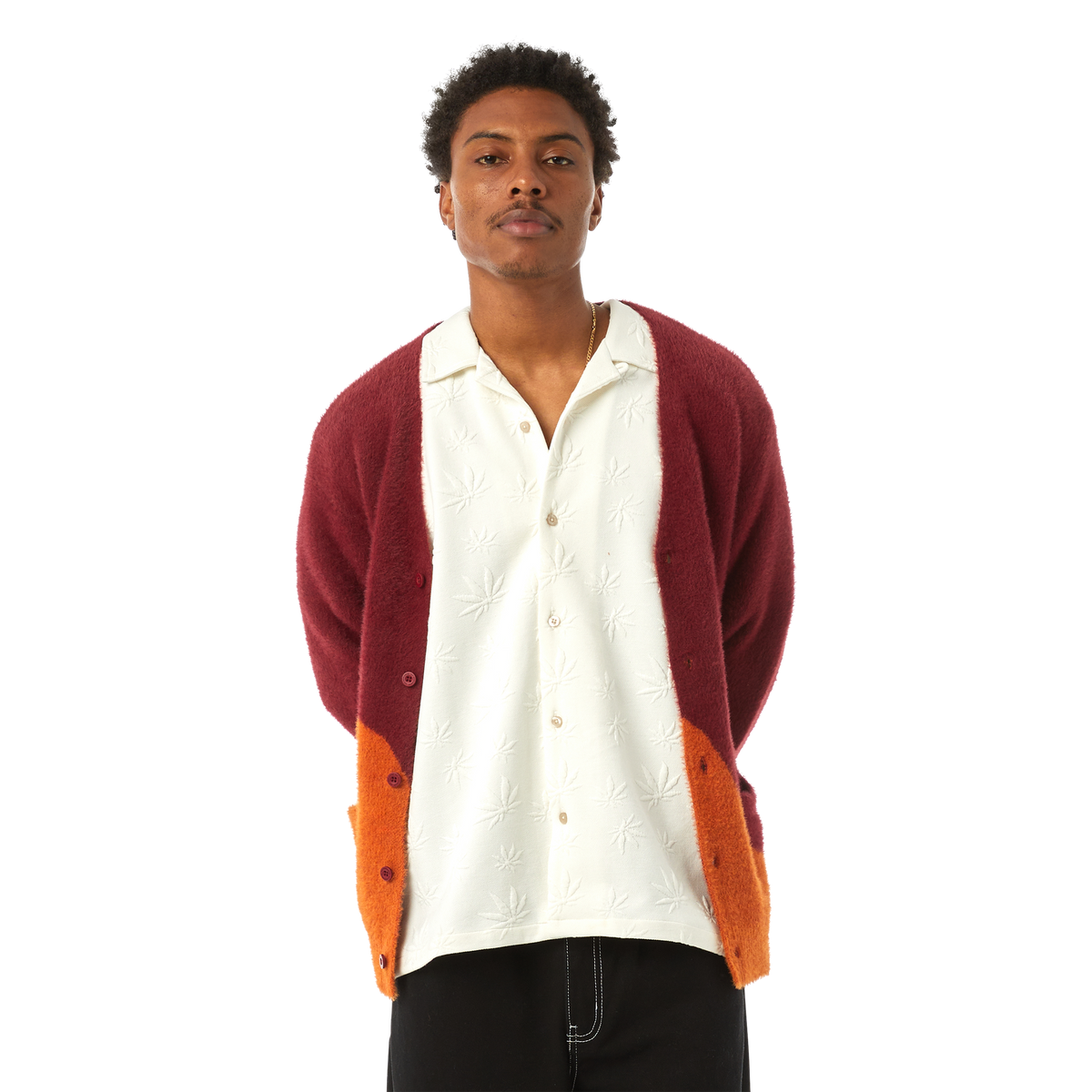 HUF(ハフ)FEELS GOOD CARDIGAN ⁄ HUF カーディガン