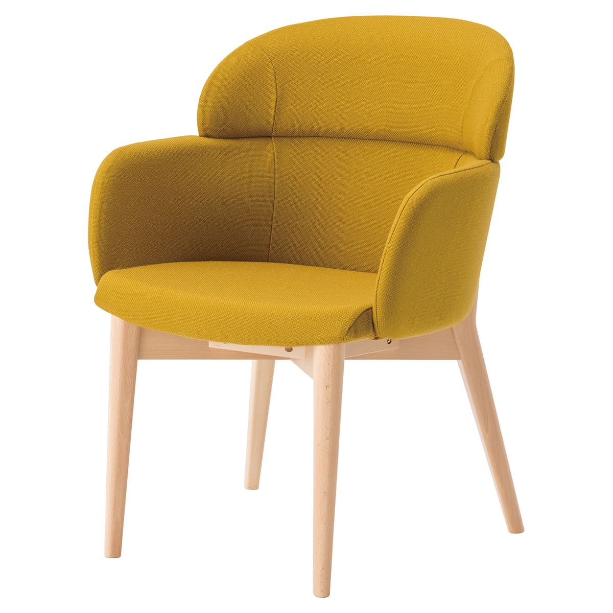 エンフォールド チェア 木製脚｜アダルの木製椅子