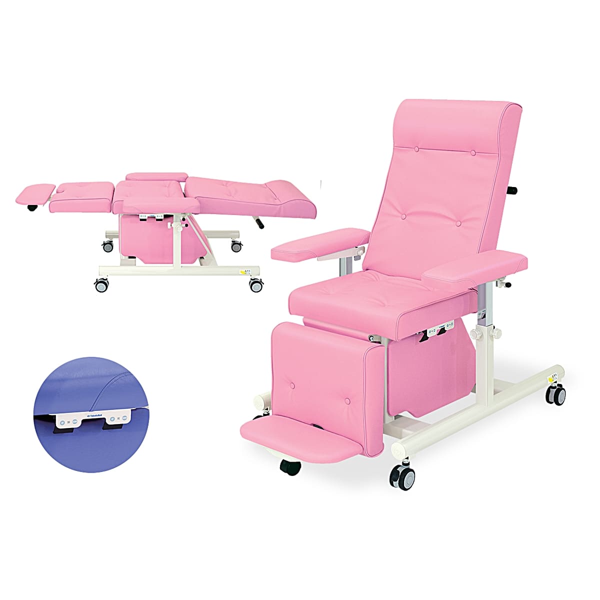 DX治療チェアー（キャスター付き） TB-819-01｜高田ベッドの椅子