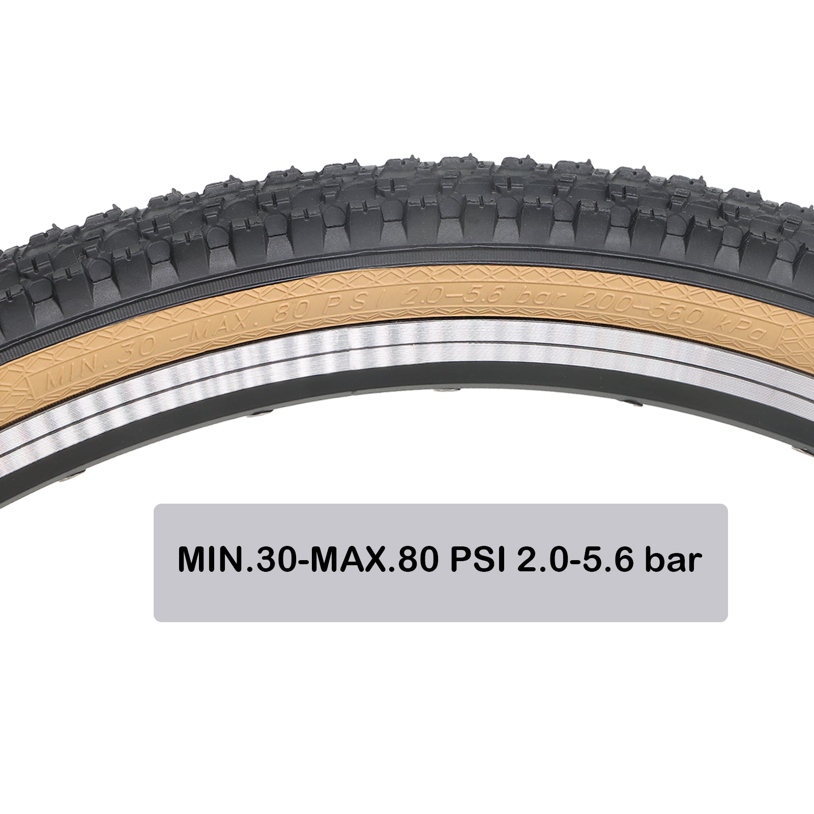 Hycline CrossBand Kevlar Brown-Wall Mountain Tire 26