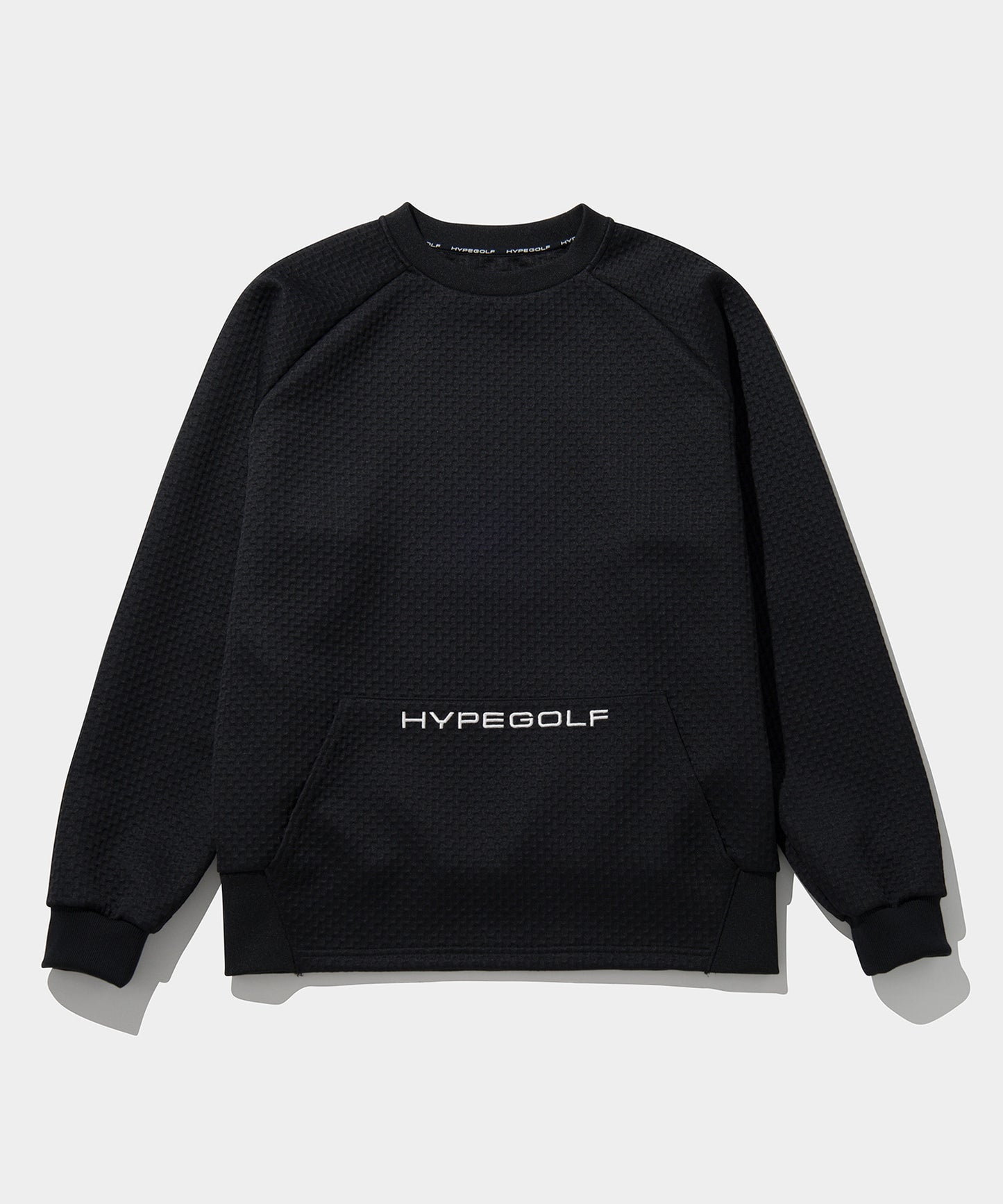 HYPEGOLF ブラック スウェットBUMP JERSEY PULL OVER BUMP JERSEY PULL